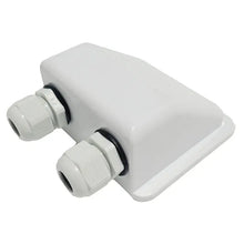 Elios Solar Cable Roof Passthru – Blanc | Passe-toit étanche et UV pour câbles solaires Boutique Solaire Québec