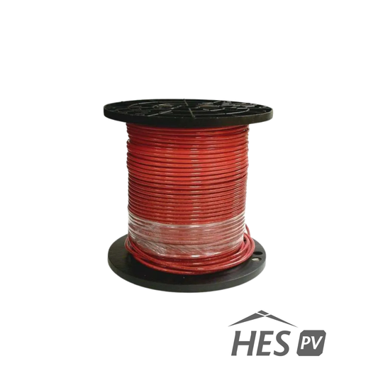 Câble solaire RPVU 100m 10AWG rouge
