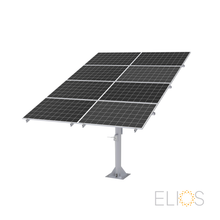 Elios Arbora P8 – Post mounting system for 8 panels (galvanized steel, aluminum rails, 5-year warranty)