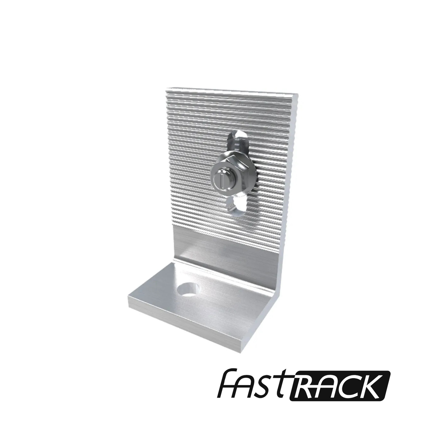 Fast-Rack L-Foot, Offset Hole &amp; Slot w/ Hardware 
