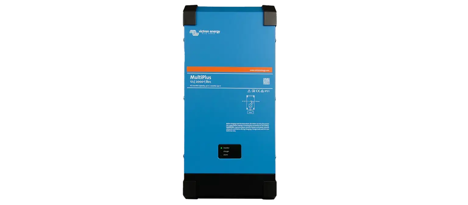 Victron MultiPlus 12/2000/80-50 120 V – Onduleur-Chargeur hybride (UPS, PowerAssist, 5 ans) Boutique Solaire Québec