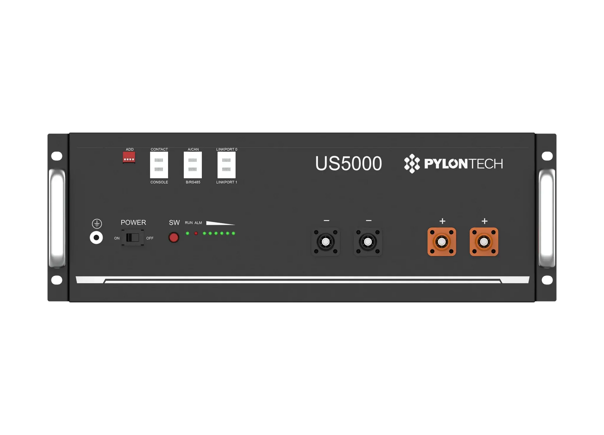 Pylontech US5000 48 V – 4.8 kWh LiFePO₄ (Rack 19″, 6000 cycles, CAN/RS485) Boutique Solaire Québec