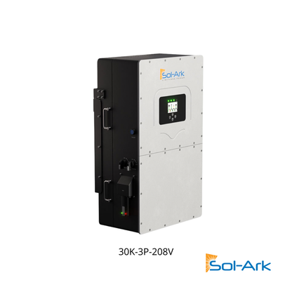 Sol-Ark 30 kW – 3-phase 120/208 V Hybrid Inverter (10-year warranty)