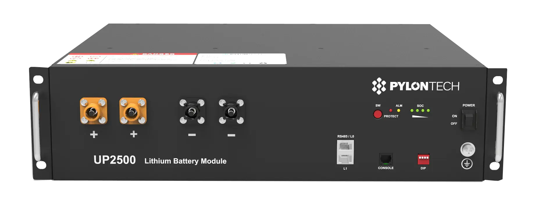 Batterie Pylontech UP2500 24 V 2.84 kWh (LiFePO₄, Rack-mount, 6000 cycles, modulable) Boutique Solaire Québec